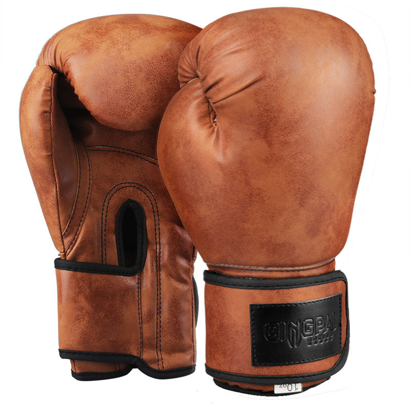 Premium Vintage Style Boxing Gloves for Training and Sparring