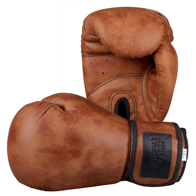 Premium Vintage Style Boxing Gloves for Training and Sparring