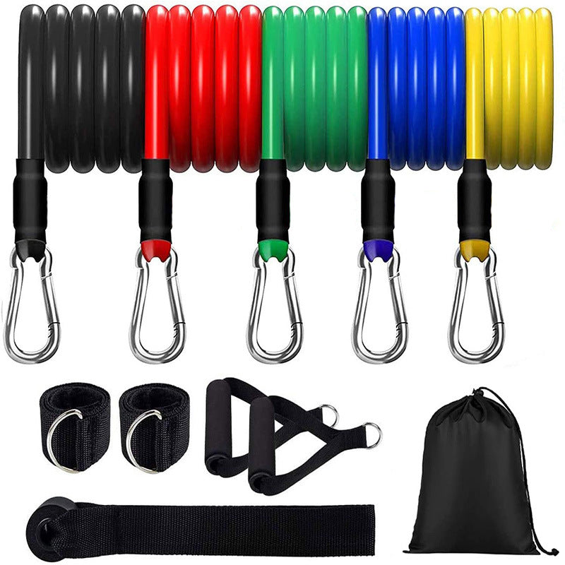 Ultimate 11-Piece Resistance Band Set for Strength Training