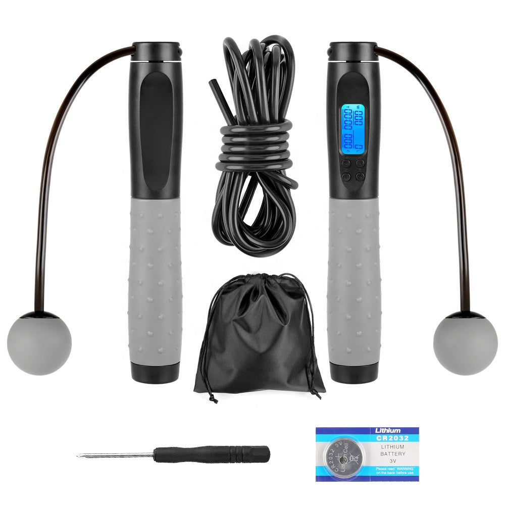 Smart Digital Jump Rope for Cardio Training and Fitness Progress